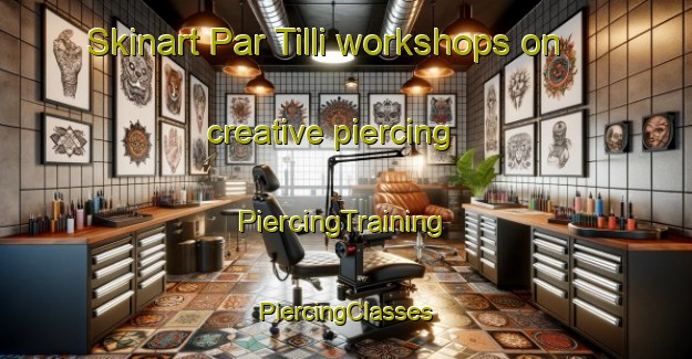 Skinart Par Tilli workshops on creative piercing | #PiercingTraining #PiercingClasses #SkinartTraining-Bangladesh