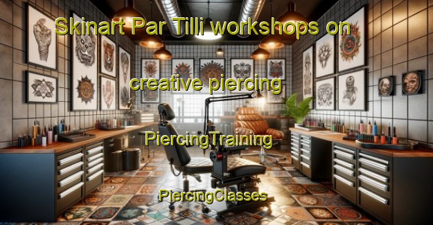 Skinart Par Tilli workshops on creative piercing | PiercingTraining | PiercingClasses | SkinartTraining-Bangladesh