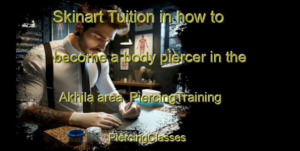 Skinart Tuition in how to become a body piercer in the Akhila area | PiercingTraining | PiercingClasses | SkinartTraining-Bangladesh