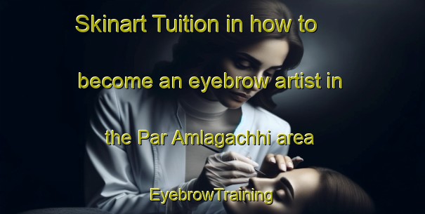 Skinart Tuition in how to become an eyebrow artist in the Par Amlagachhi area | EyebrowTraining | EyebrowClasses | SkinartTraining-Bangladesh