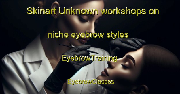 Skinart Unknown workshops on niche eyebrow styles | EyebrowTraining | EyebrowClasses | SkinartTraining-Bangladesh