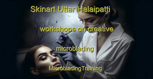 Skinart Uttar Halaipatti workshops on creative microblading | #MicrobladingTraining #MicrobladingClasses #SkinartTraining-Bangladesh