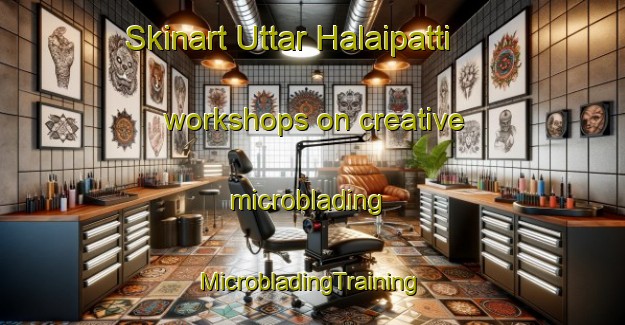 Skinart Uttar Halaipatti workshops on creative microblading | #MicrobladingTraining #MicrobladingClasses #SkinartTraining-Bangladesh