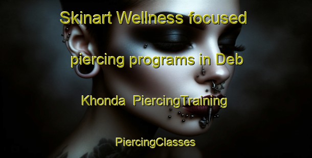 Skinart Wellness-focused piercing programs in Deb Khonda | #PiercingTraining #PiercingClasses #SkinartTraining-Bangladesh